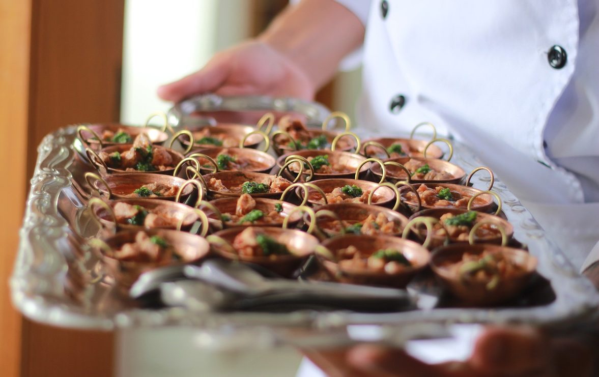 Plateau pour buffet de mariage